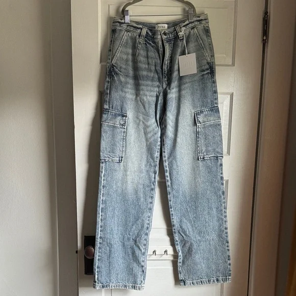 Pistola Blue Straight Leg Jeans - Picture 1 of 5